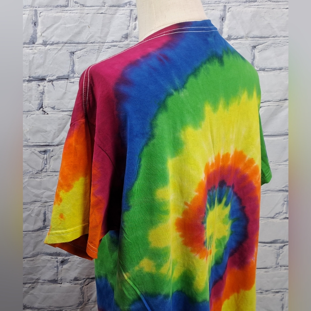 Colortone Men's T-Shirt Tee Hollywood Florida Jeep Pyschedelic Trippy XL - Picture 9 of 13